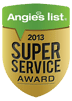 Grande Finale Designs was a 2013 Recipient of the Angie's List Super Service Award