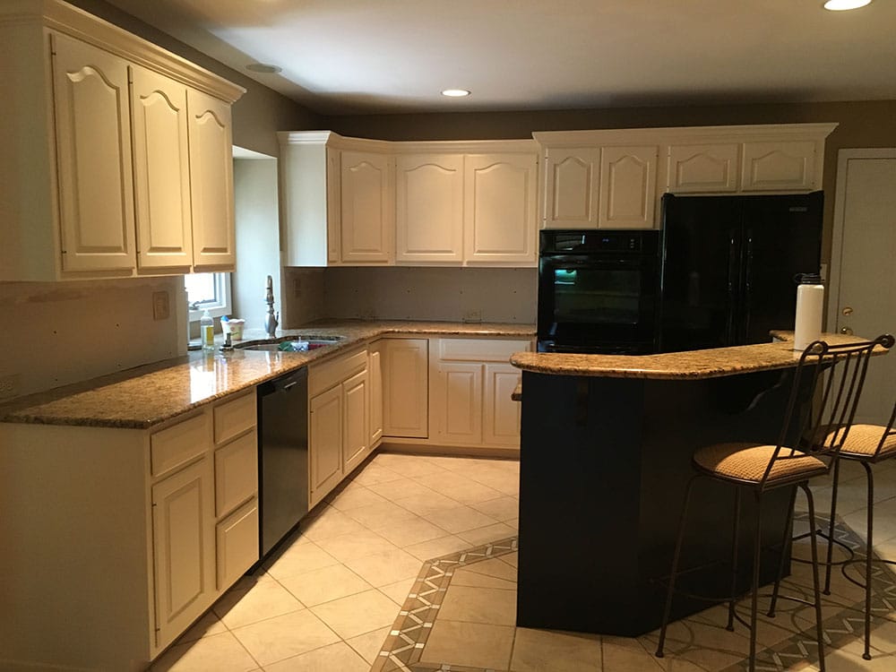 Painted Kitchen Cabinets Island Grande Finale Designs